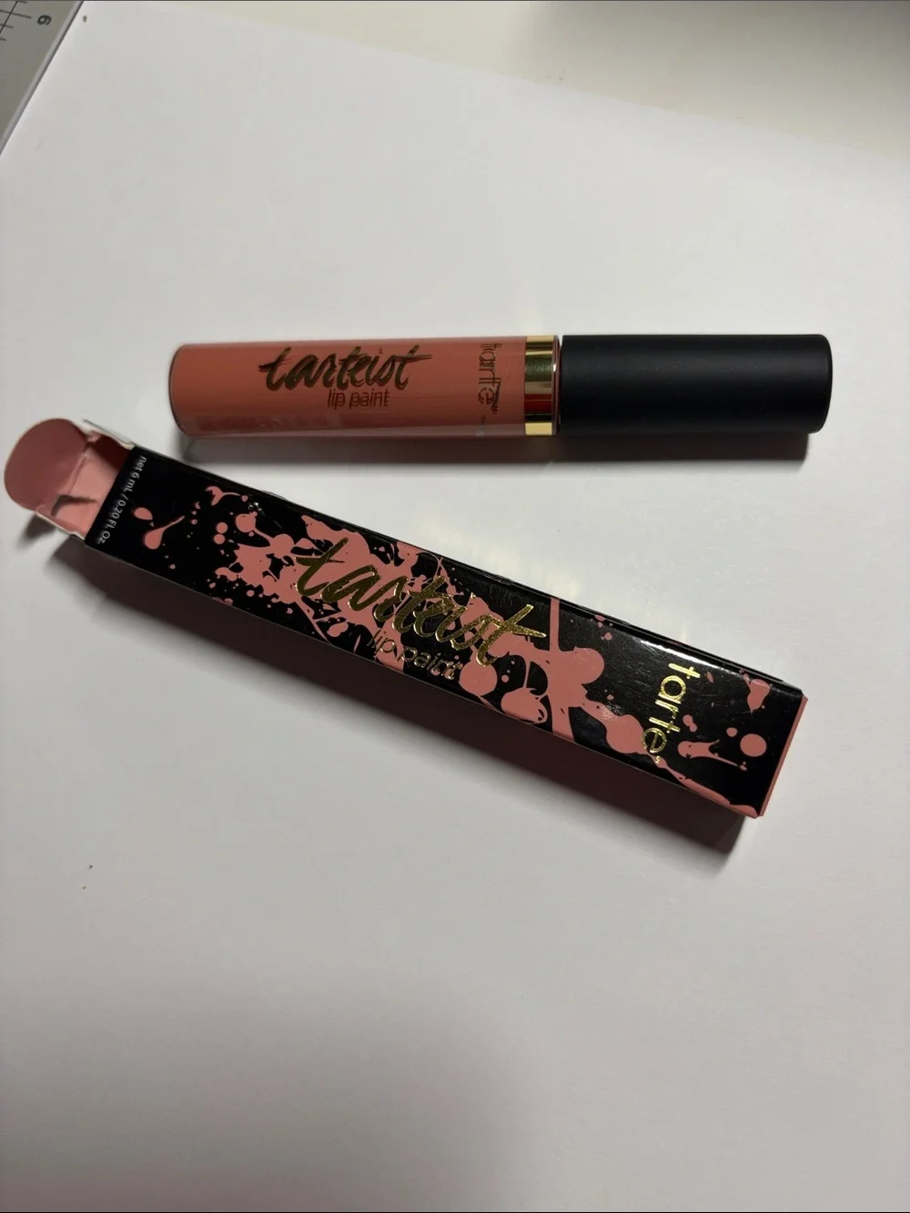 tarte Lip Paint Liquid Lipstick — warm nude rose